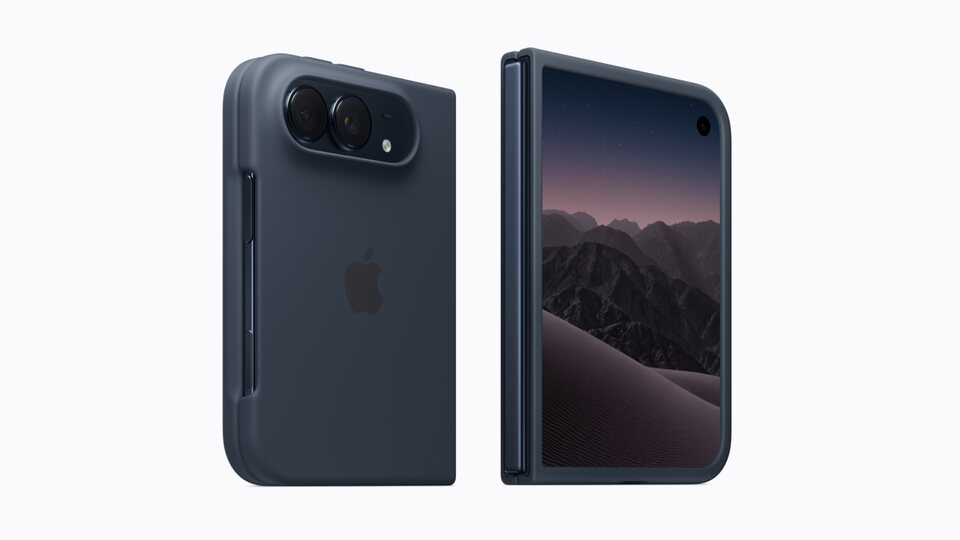 Чехол iPhone Duo Case тёмно-синего цвета
