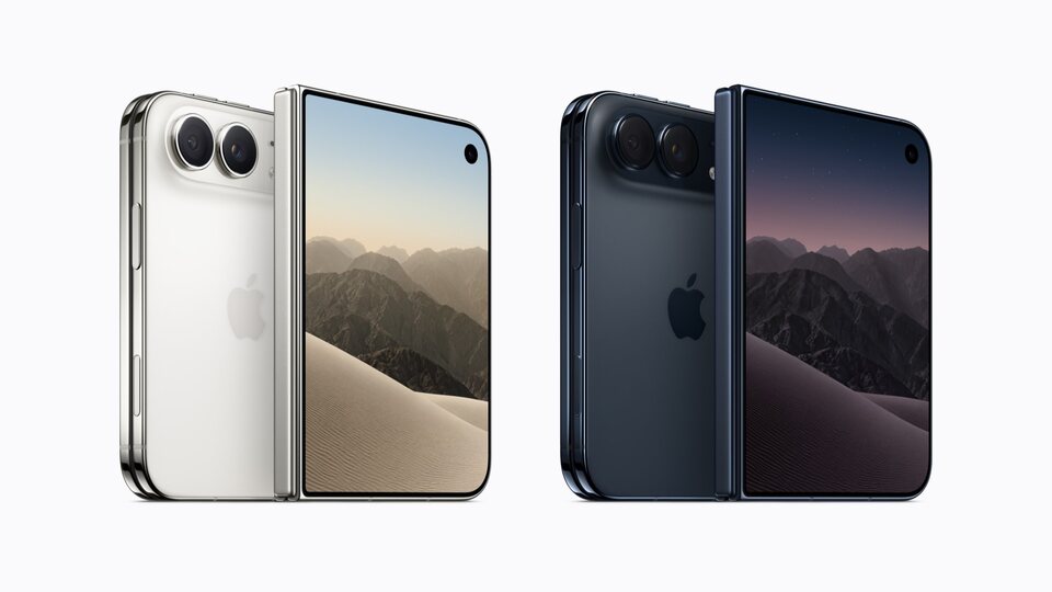 iPhone Duo в цветах Star White и Night Sky